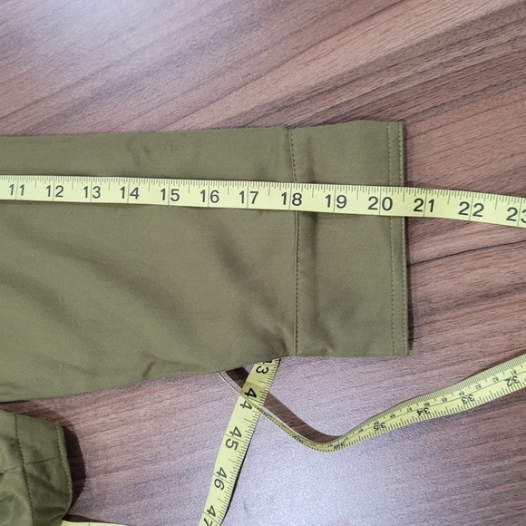 Frye & Co Green Lightweight Open Front Utility Style Jacket - Picture 8 of 14